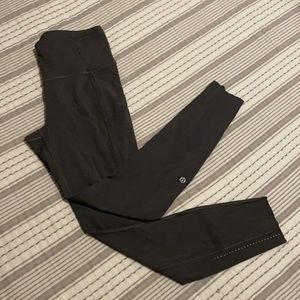 Lululemon Fast and Free high rise tight 25” nulux